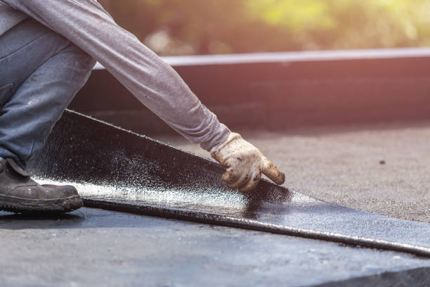 Professional Interior Drainage System technician working in Bath, MI